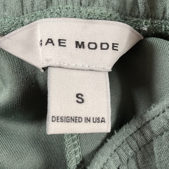 Women's sage green Track/lounge Pants - Picture 5 of 7